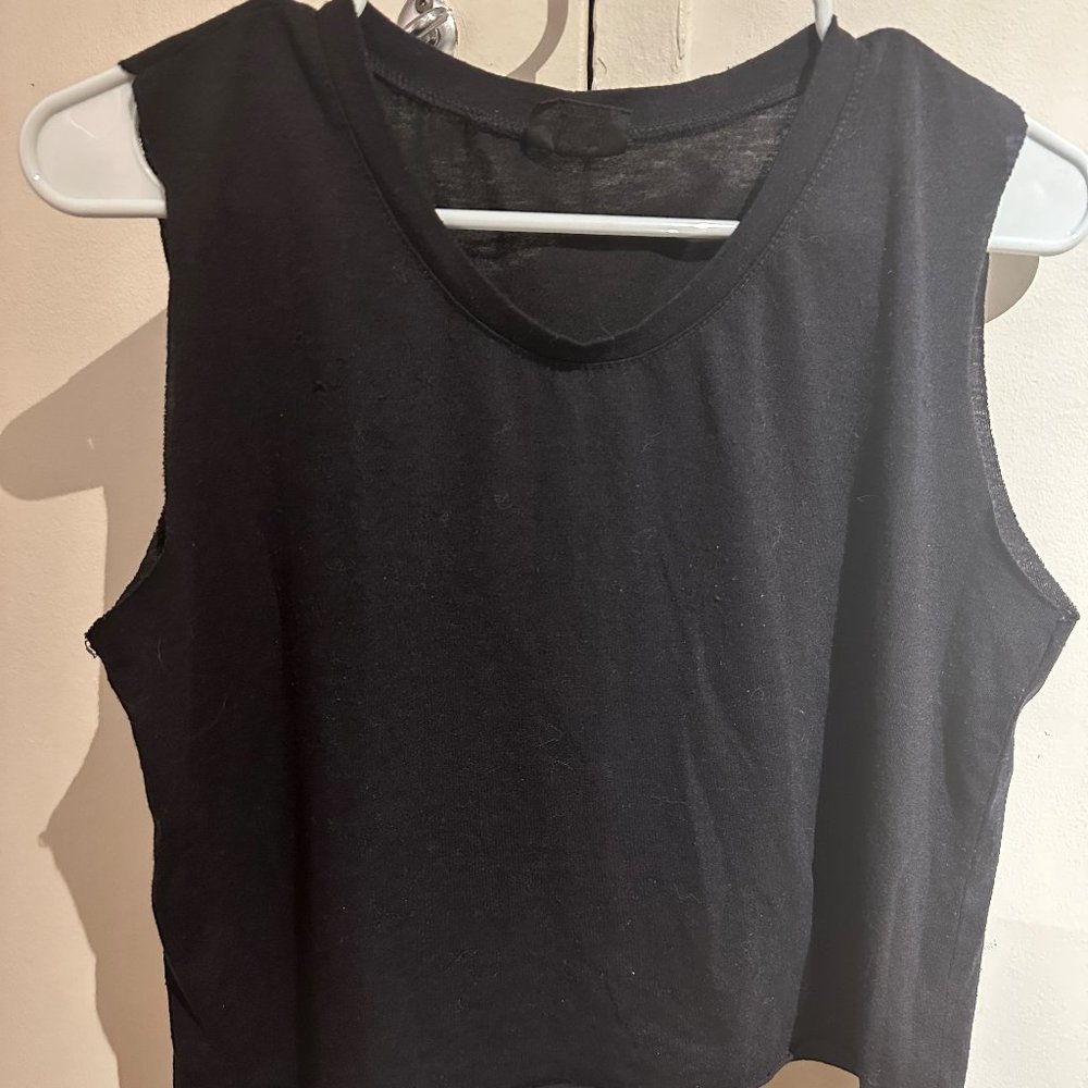 Firehouse All Black tank top:One Size